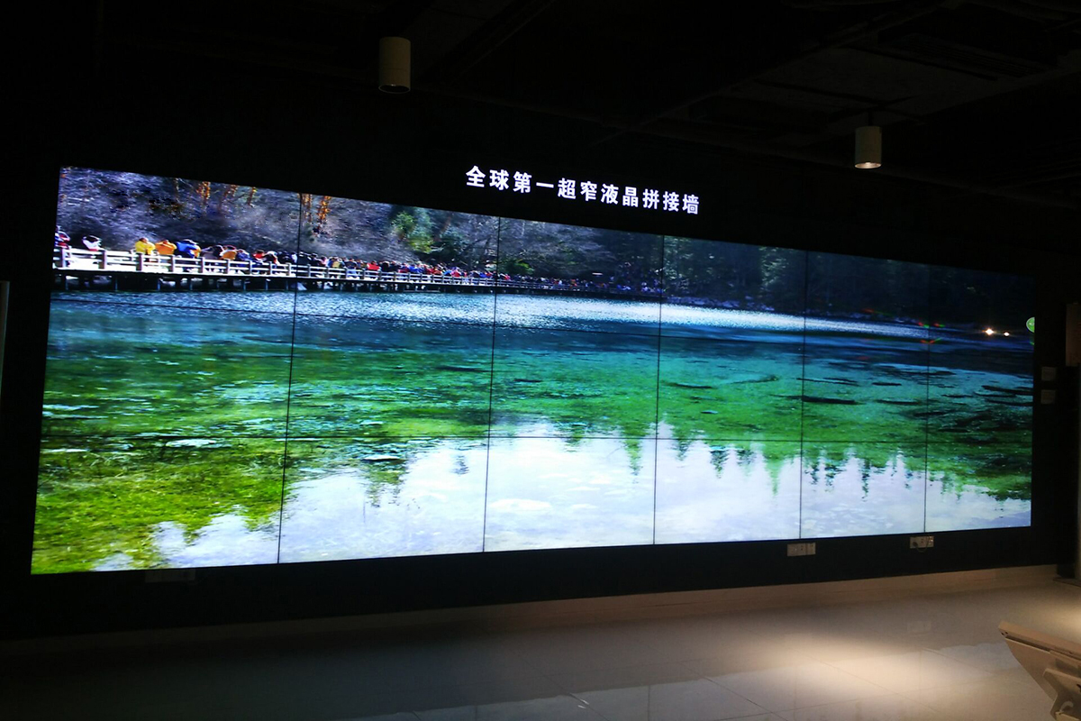 深圳半导体展厅项目 液晶拼接产品