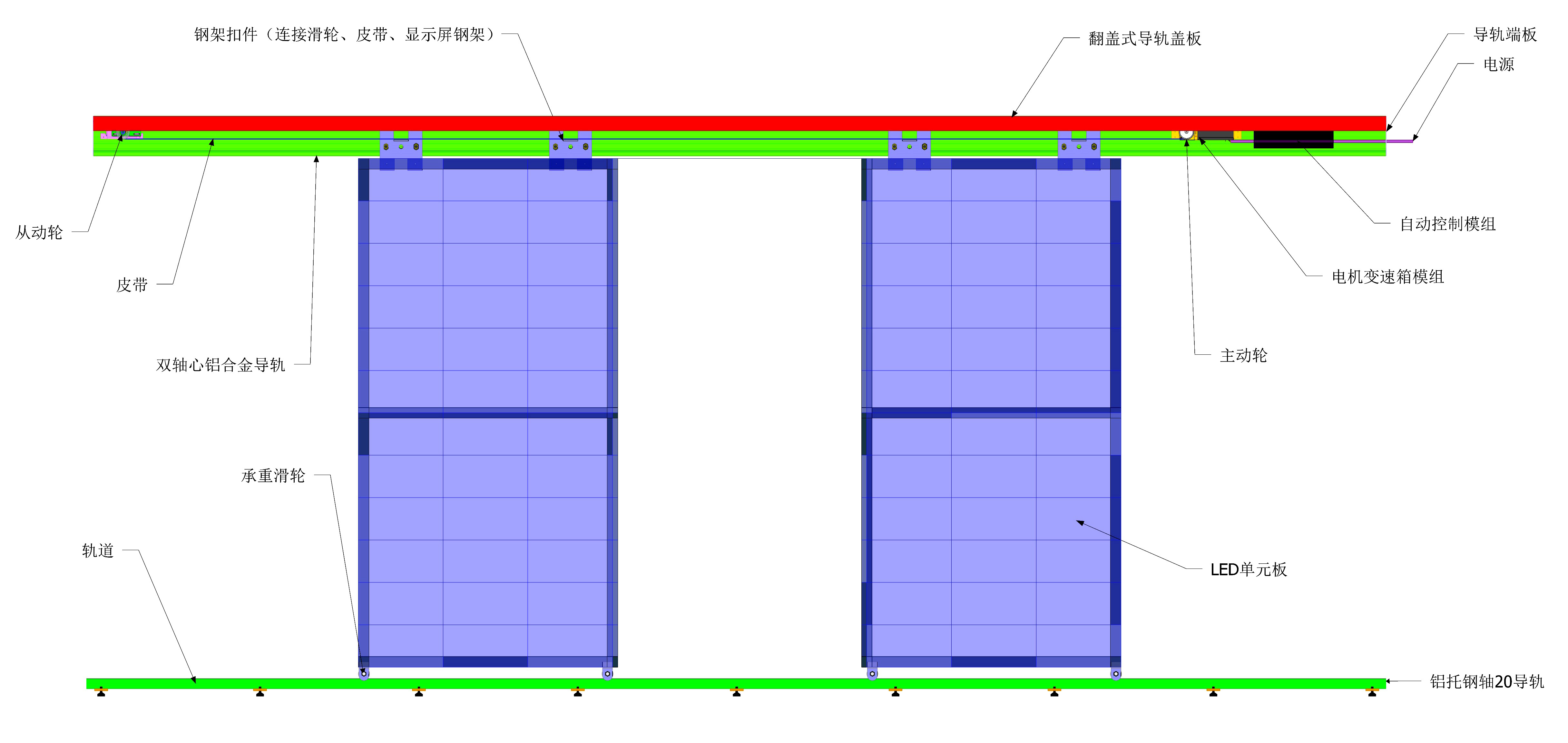 机械创意显示屏